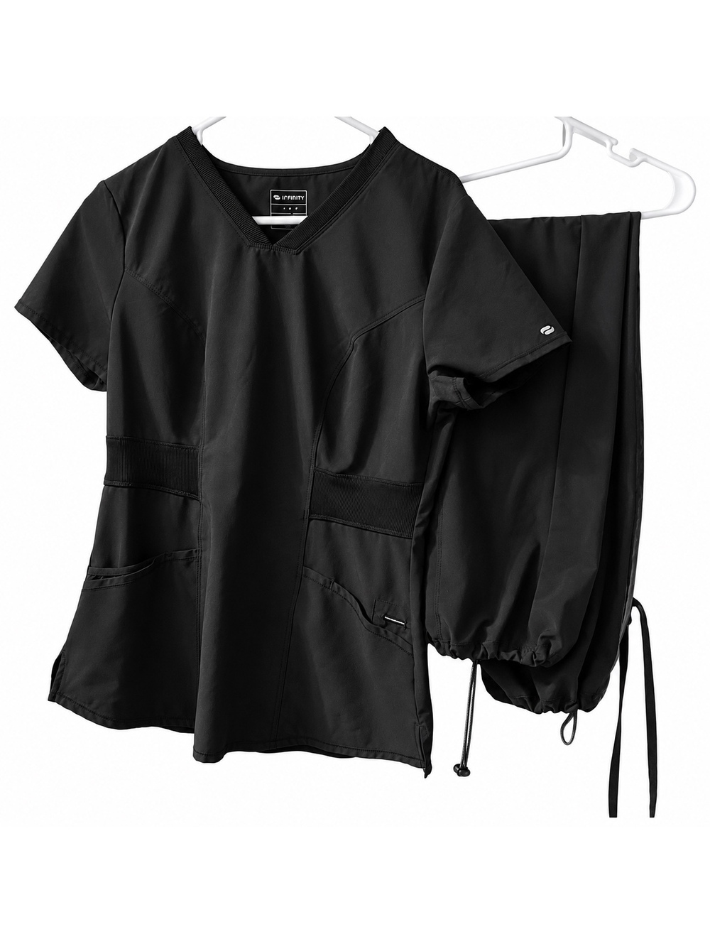 Grey's Anatomy Slate Medical Scrub Set with Jacket, Top, and Pants